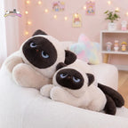 Fuku — The Giant Bored Siamese Cat Plushie Mochidachii