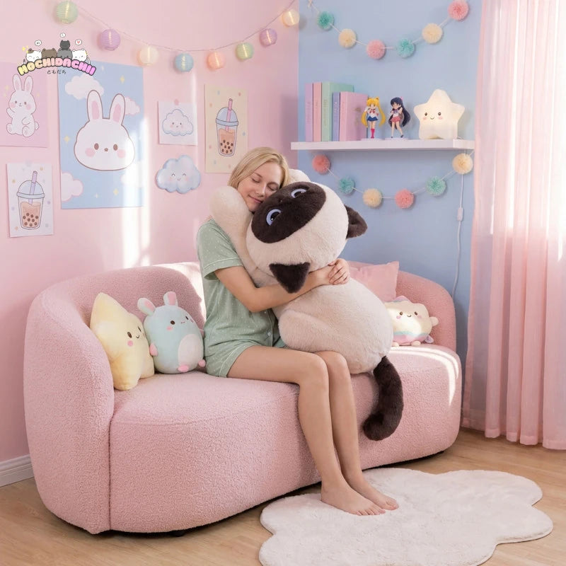 Fuku — The Giant Bored Siamese Cat Plushie Mochidachii