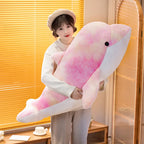 The Galaxy Rainbow Dolphin Plushie Duo