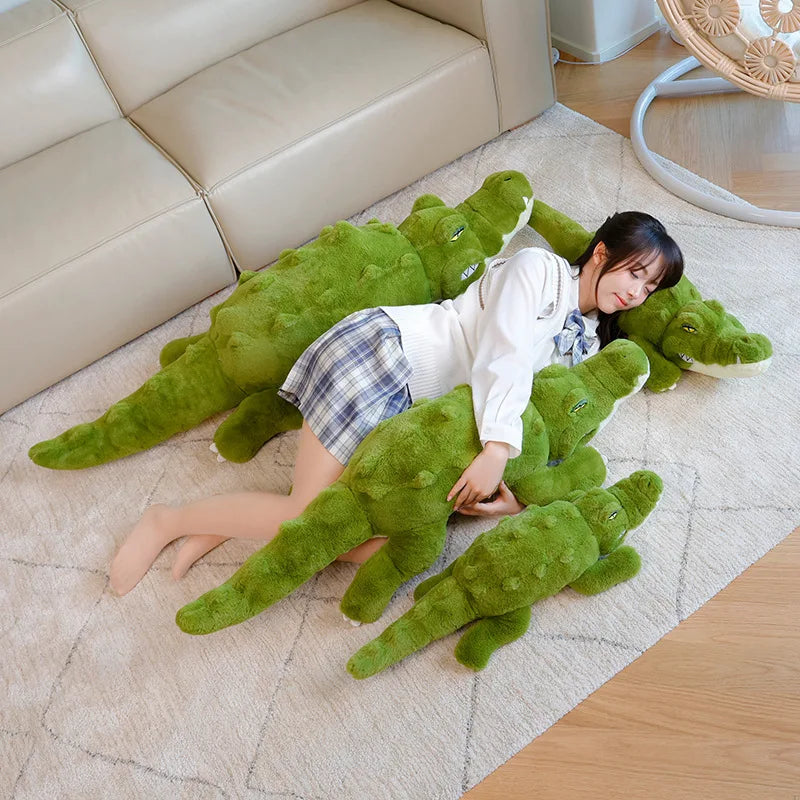 Goya — The Giant Grumpy Crocodile Plushie My Store