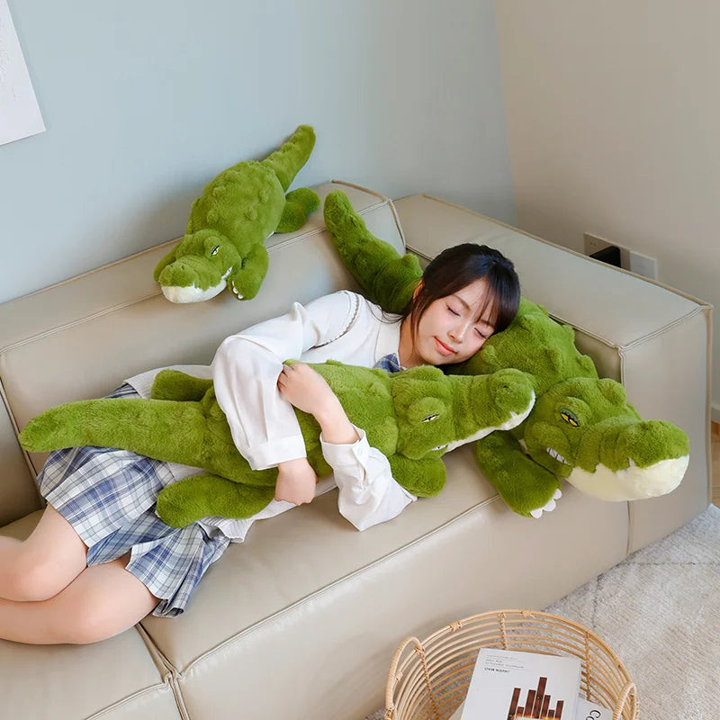 Goya — The Giant Grumpy Crocodile Plushie My Store