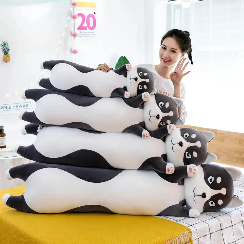 Haku — The Long Playful Husky Plushie My Store