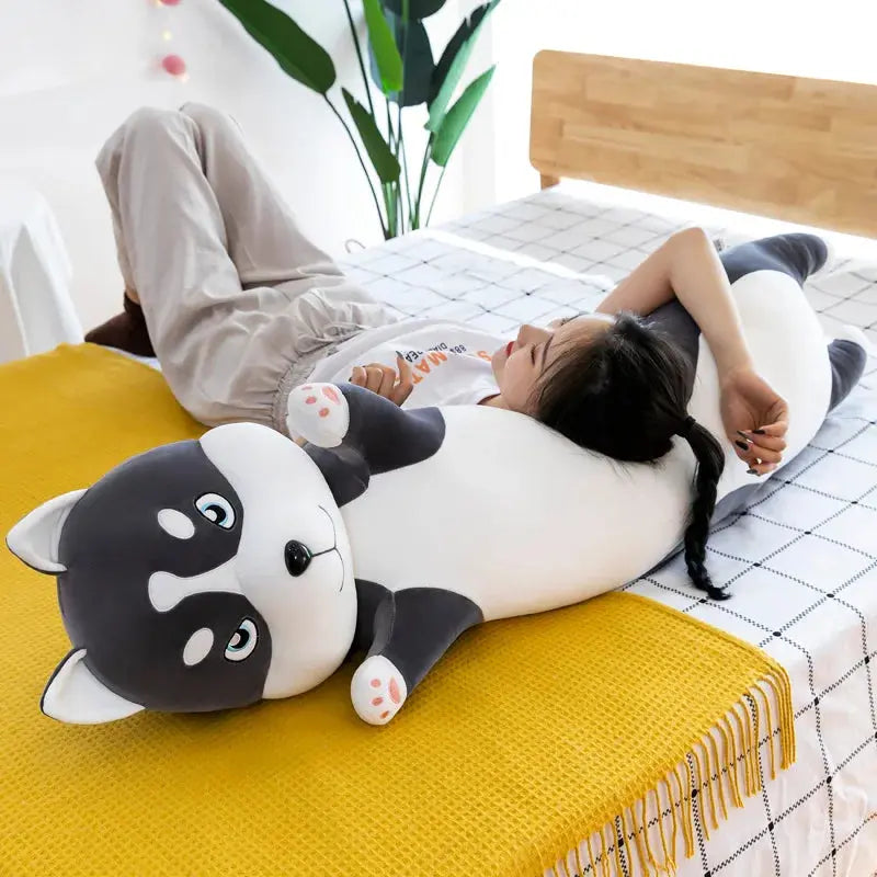 Haku — The Long Playful Husky Plushie My Store