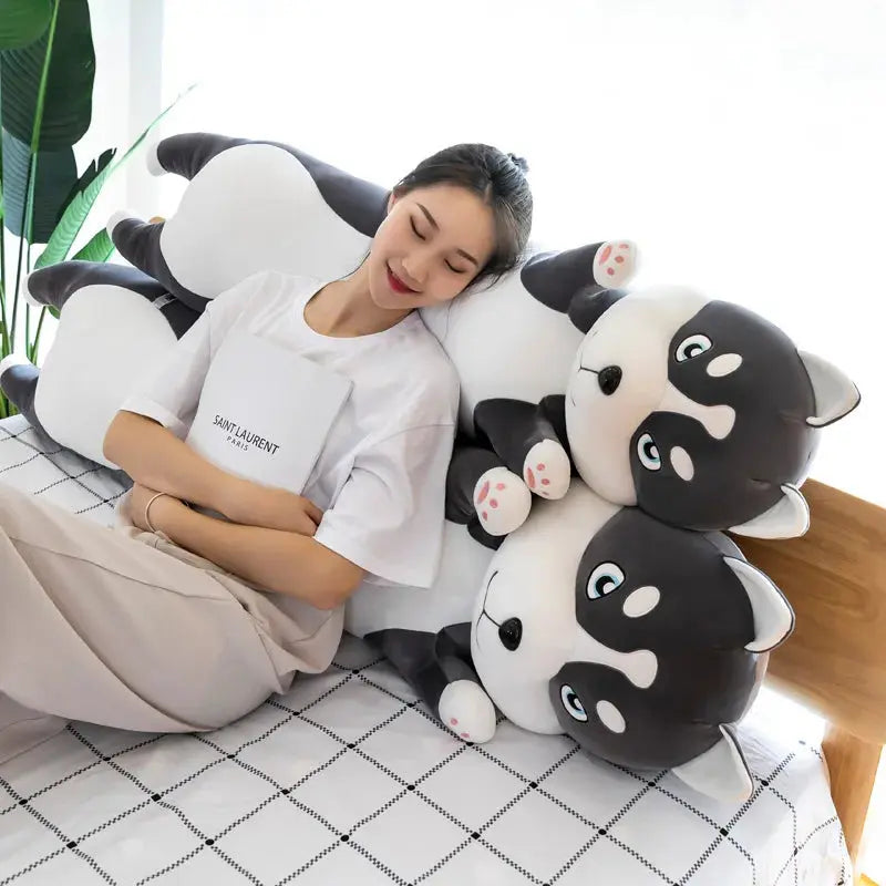 Haku — The Long Playful Husky Plushie My Store