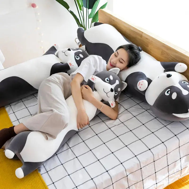 Haku — The Long Playful Husky Plushie My Store