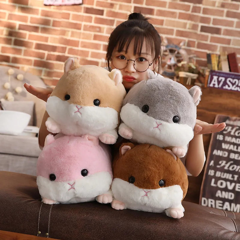 Riko, Remu, Rin & Riku — The Kawaii Hamster Plushie Family My Store