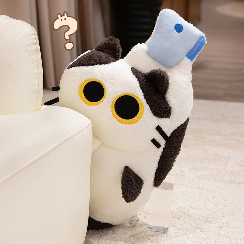 The Silly Hanging Cat Crew Plushie My Store