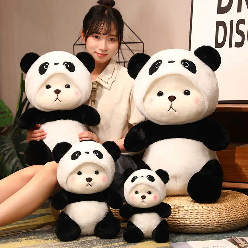 The Chubby Hooded Panda Plushie My Store