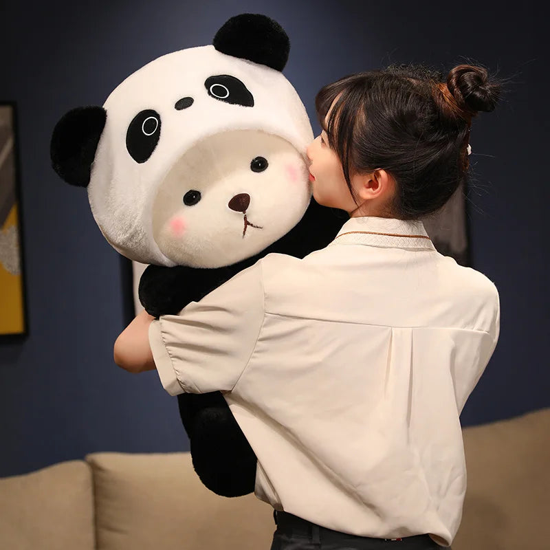 The Chubby Hooded Panda Plushie My Store