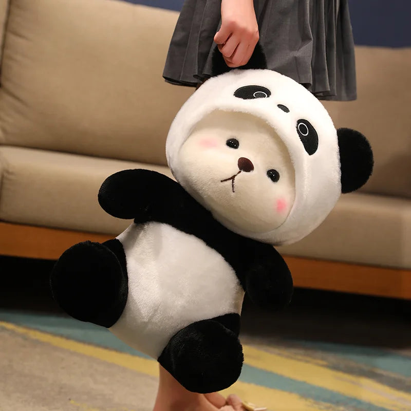 The Chubby Hooded Panda Plushie My Store