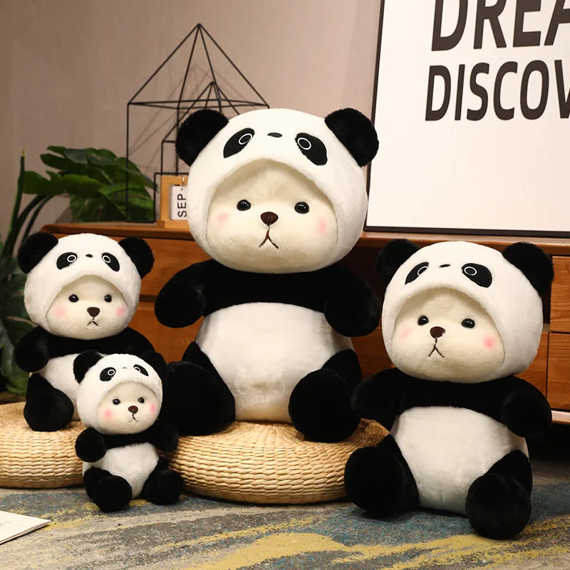 The Chubby Hooded Panda Plushie My Store
