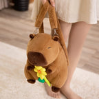 The Kawaii Kapi The Capybara Plush Backpack