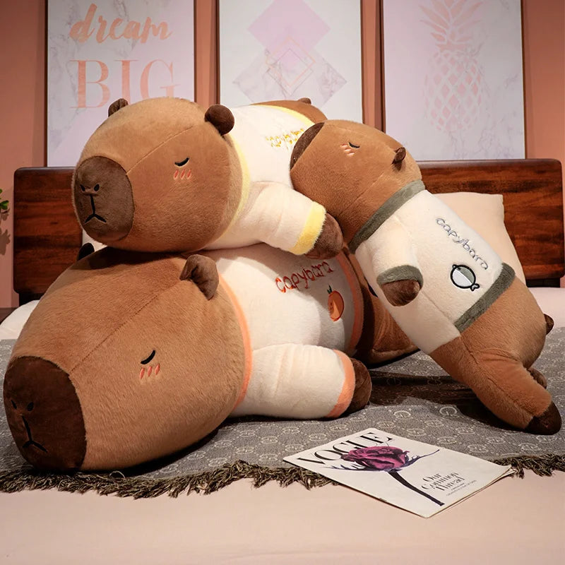 Kapi The Capybara Plushie In Pajamas My Store