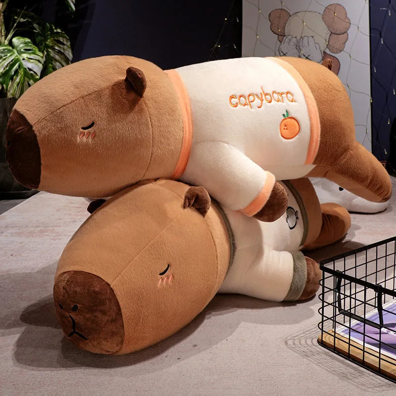 Kapi The Capybara Plushie In Pajamas My Store