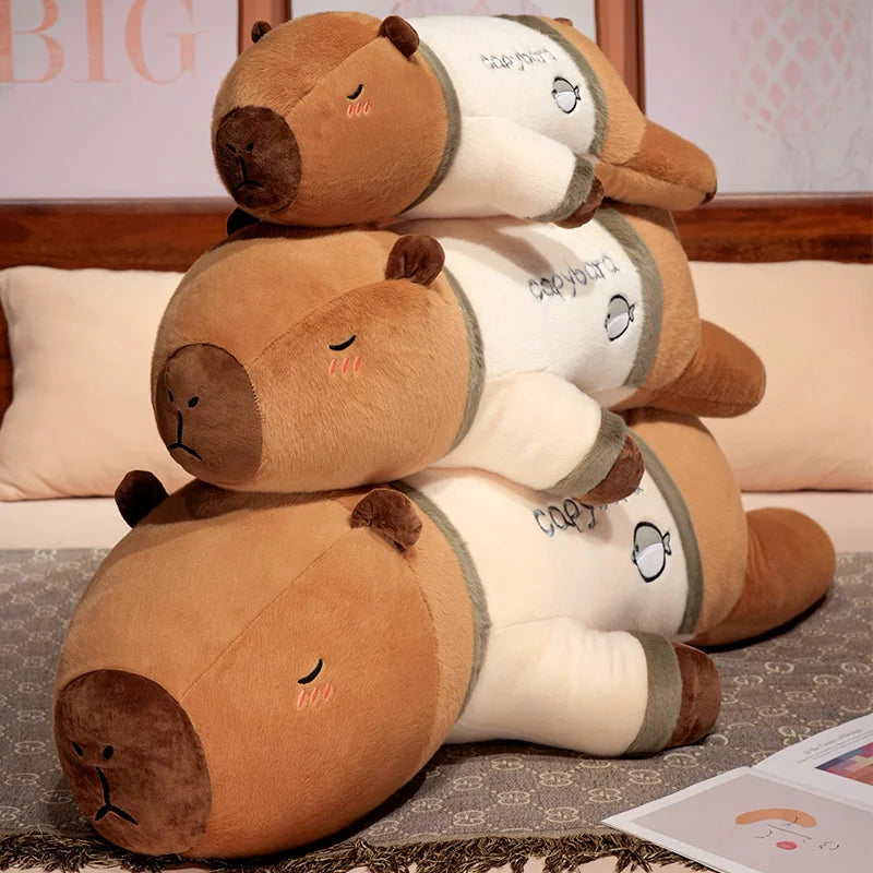 Kapi The Capybara Plushie In Pajamas