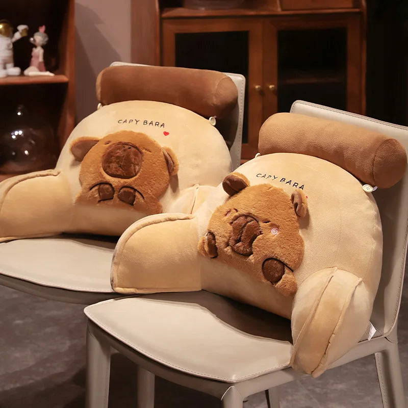 Kapi The Capybara Backrest Cushion — Mochidachii