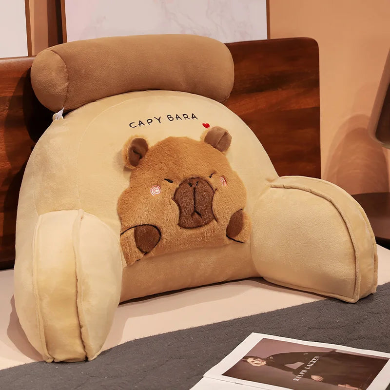 Kapi The Capybara Backrest Cushion — Mochidachii (view 5)