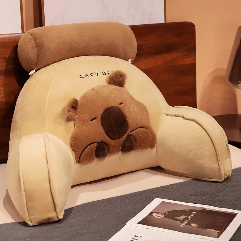 Kapi The Capybara Backrest Cushion — Mochidachii (view 8)