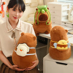 Kapi The Capybara Plushie With Backpack Collection — Mochidachii (view 2)