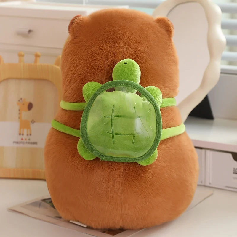 Kapi The Capybara Plushie With Backpack Collection — Mochidachii (view 7)