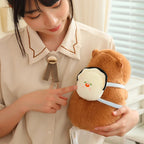 Kapi The Capybara Plushie With Backpack Collection — Mochidachii (view 9)