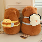 Kapi The Capybara Plushie With Backpack Collection