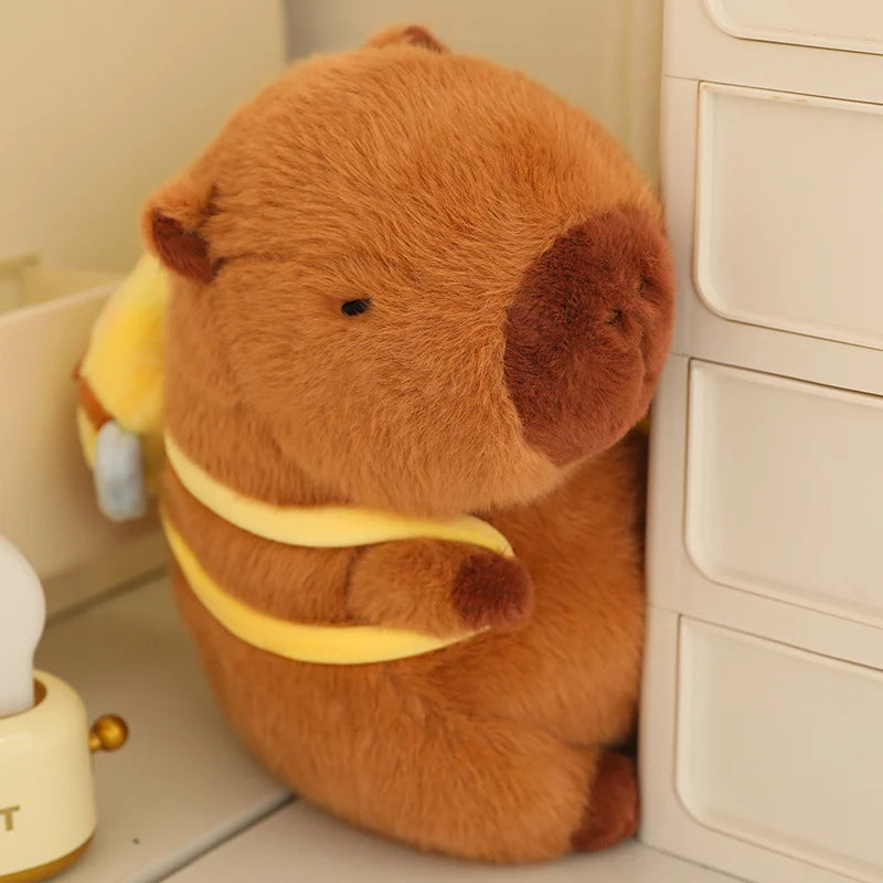 Kapi The Capybara Plushie With Backpack Collection