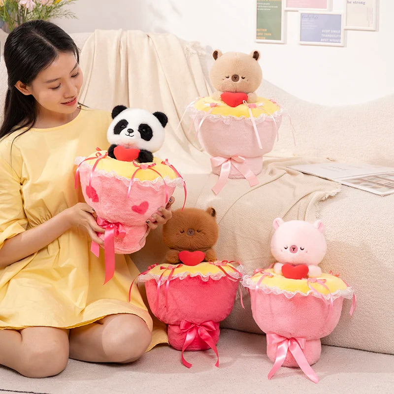 The Kawaii Animal Bouquet Plushie Crew