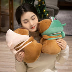 Kawaii Hooded Animal Kapi The Capybara Plushie Collection — Mochidachii (view 3)