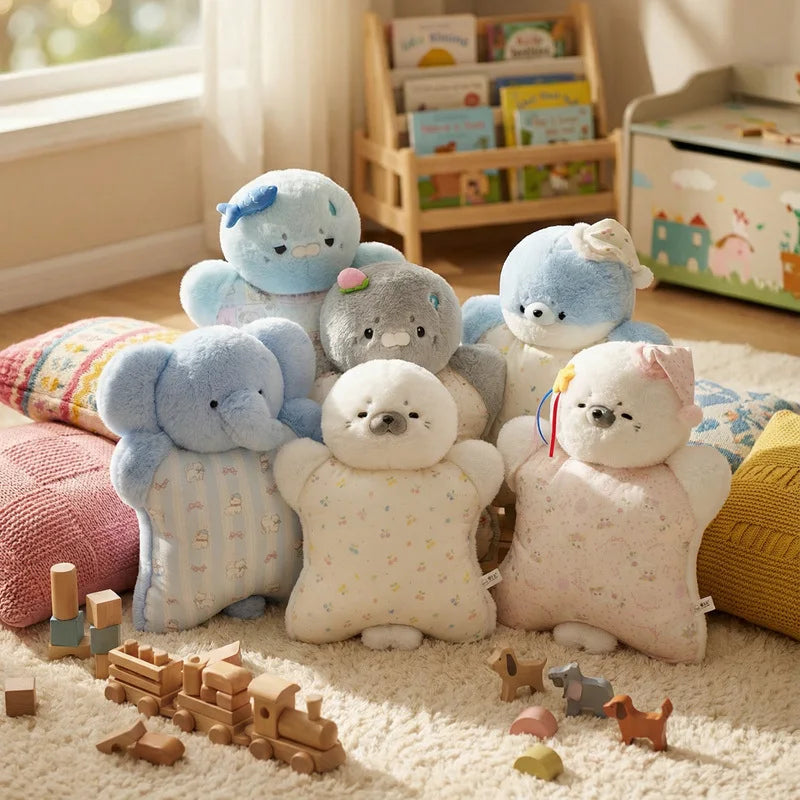 The Kawaii Animal Squad Plush Pillow Mochidachii