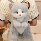 Kawaii Cat & Dog Family Plush Backpack — Mochidachii (view 14)