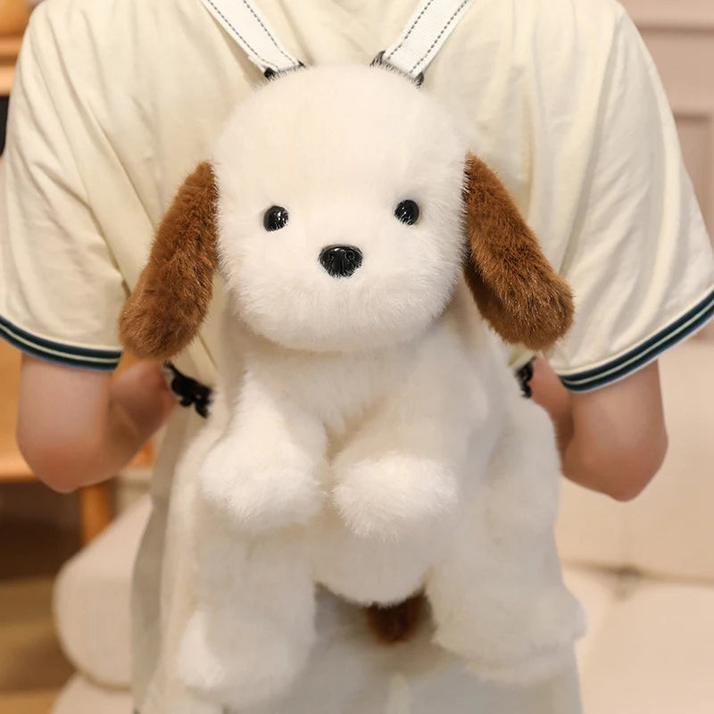 Kawaii Cat & Dog Family Plush Backpack — Mochidachii (view 15)