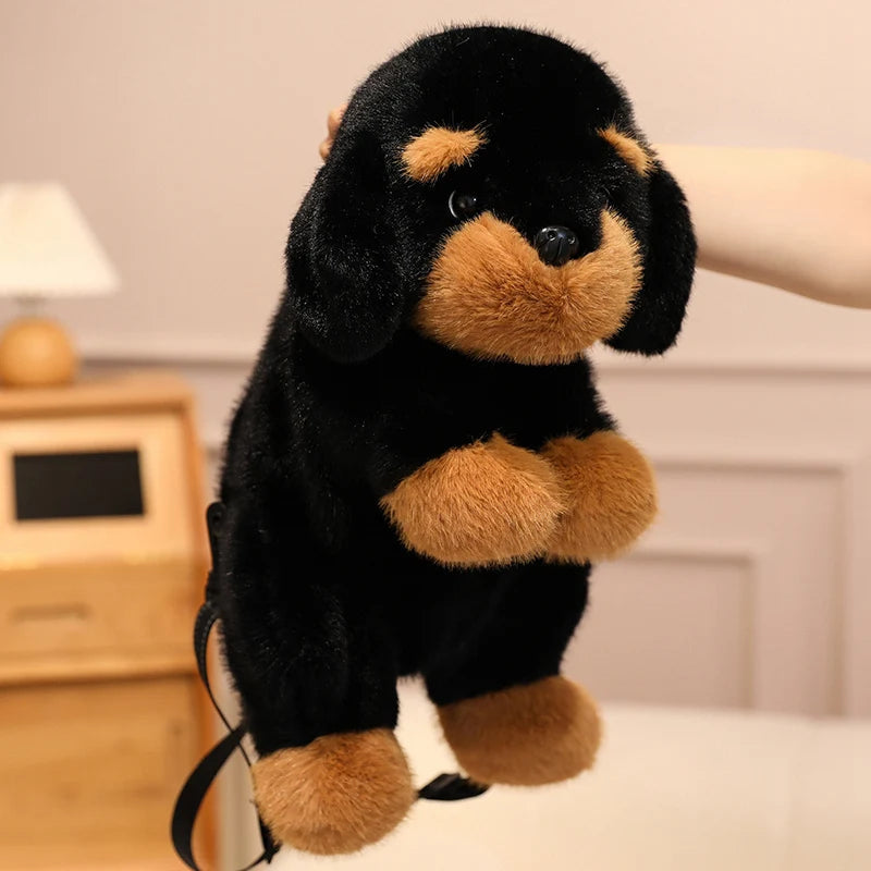 Kawaii Cat & Dog Family Plush Backpack — Mochidachii (view 2)