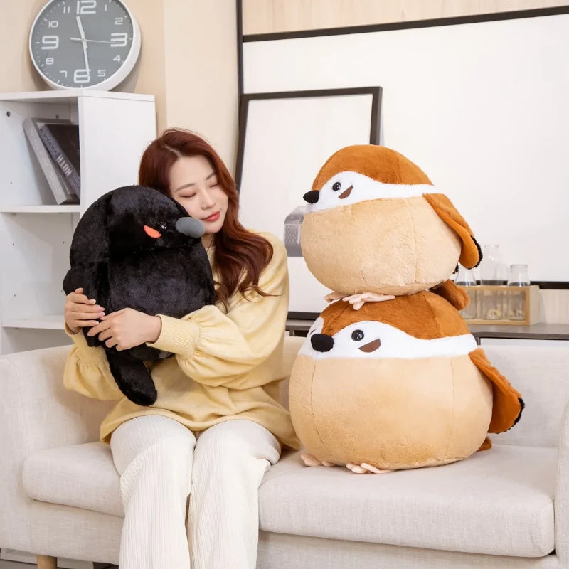 Kawaii Chonky Sparrow Plushie — Mochidachii (view 7)