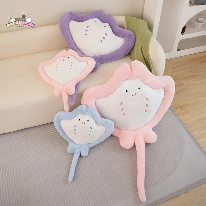 The Kawaii Manta Ray Plushie Family Mochidachii