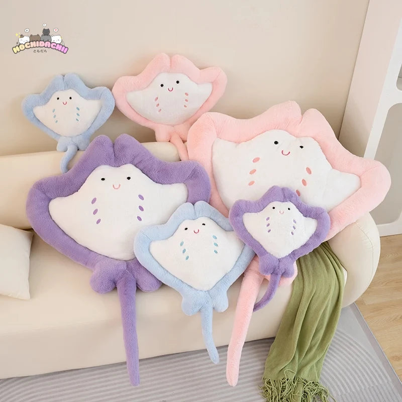 The Kawaii Manta Ray Plushie Family Mochidachii