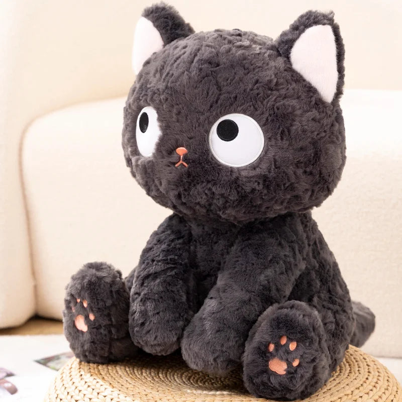 Koni — The Innocent Fluffy Black Cat Plushie