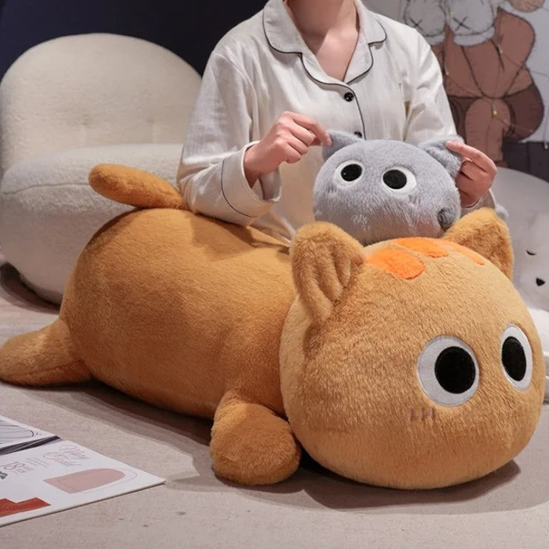 Chibi, Maru, Tama & Koko — The Cuddling Crew Plushies (Laying Down) My Store