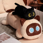 Chibi, Maru, Tama & Koko — The Cuddling Crew Plushies (Laying Down) My Store