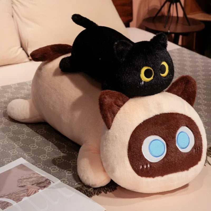 Chibi, Maru, Tama & Koko — The Cuddling Crew Plushies (Laying Down) My Store