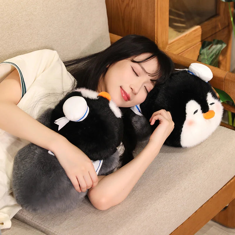 Machi — The Lazy Sailor Penguin Plushie My Store