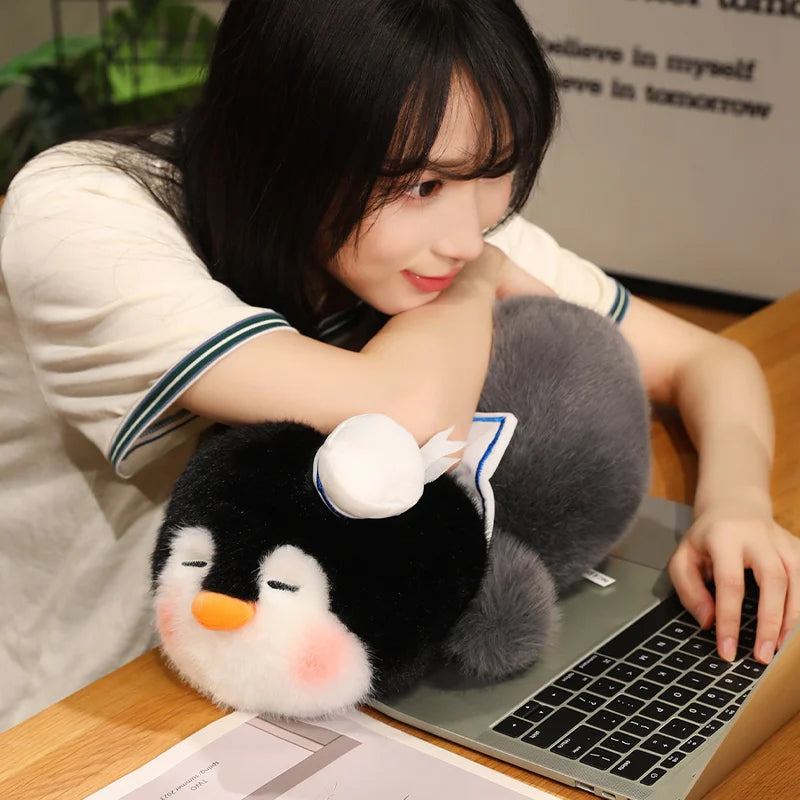 Machi — The Lazy Sailor Penguin Plushie My Store