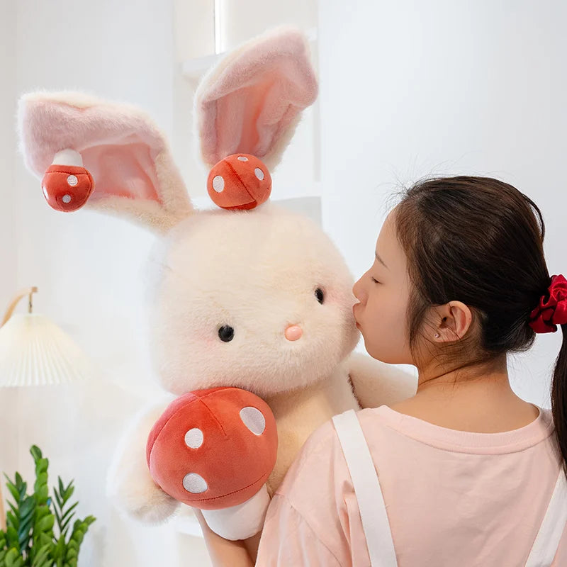 Mushi — The Mushroom Rabbit Plushie