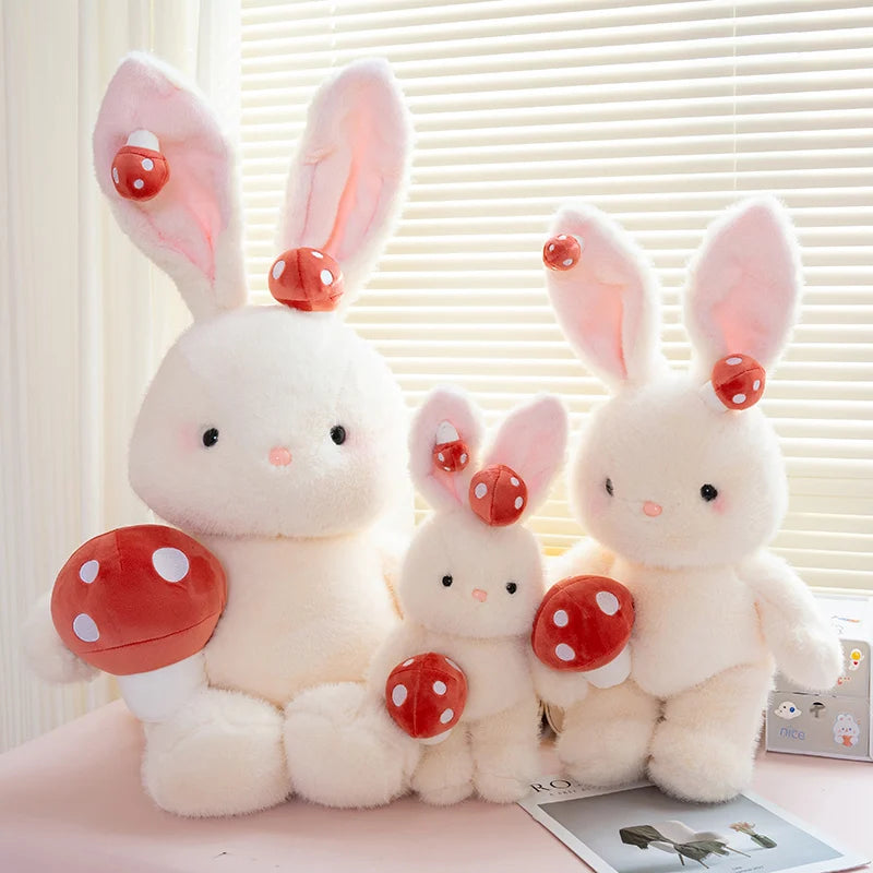 Mushi — The Mushroom Rabbit Plushie — Mochidachii