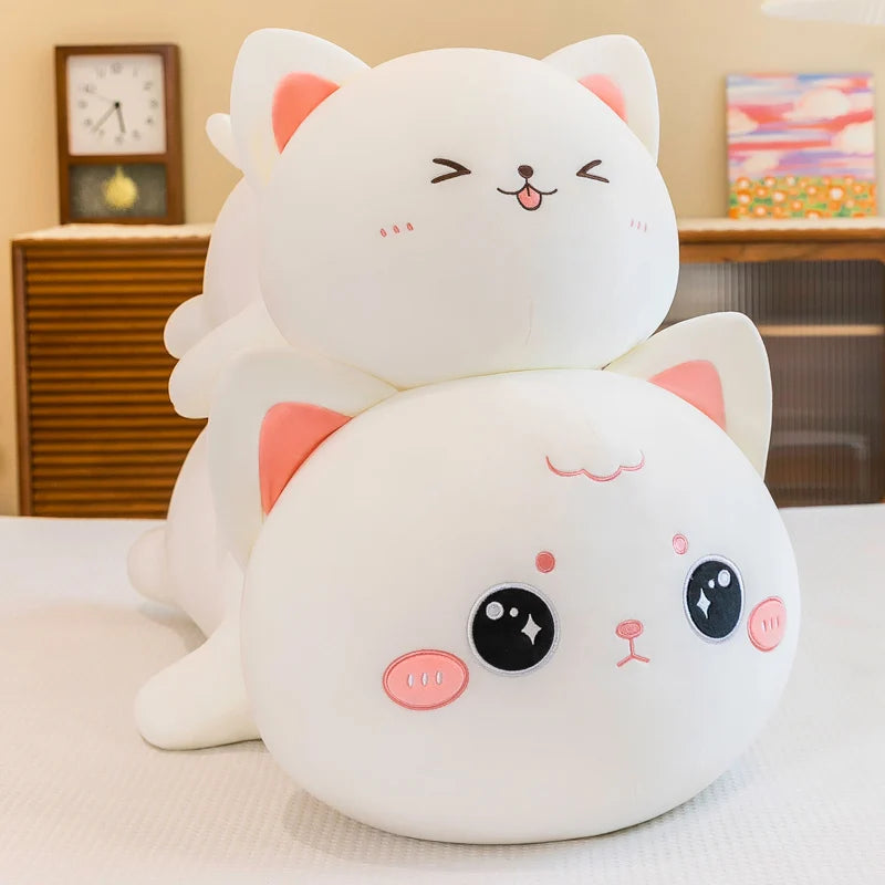 Niko & Neko — The Kawaii Lazy Cat Plushie Duo — Mochidachii (view 4)