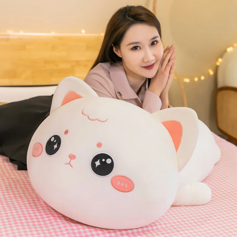Niko & Neko — The Kawaii Lazy Cat Plushie Duo — Mochidachii (view 6)