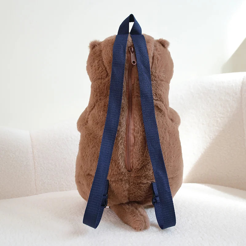 The Playful Otter Plush Backpack Duo My Store