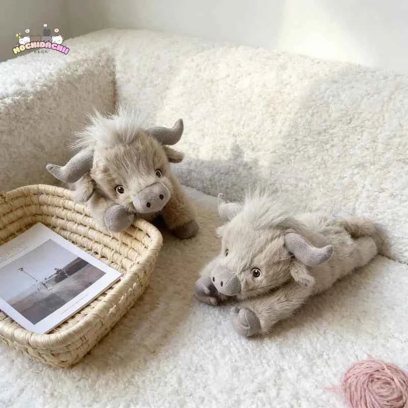 Oxy — The Adorable Fluffy Ox Plushie