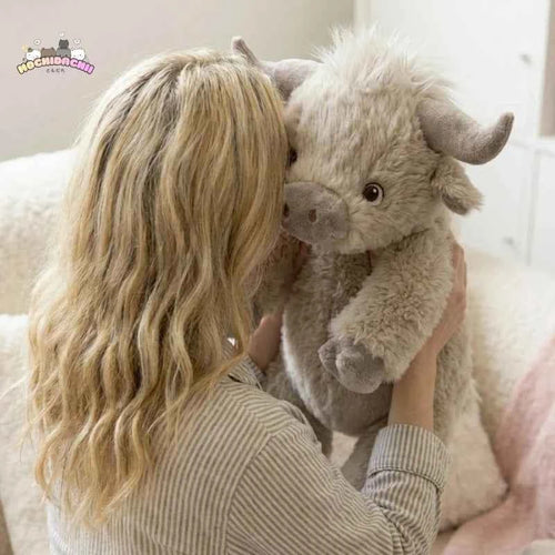 Oxy — The Adorable Fluffy Ox Plushie