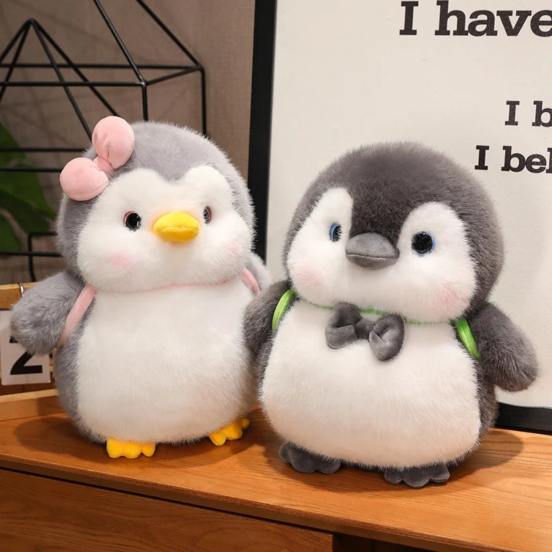 Payo & Poro — The Fluffy Penguin Sibling Plushie — Mochidachii (view 2)
